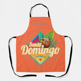 サントドミンゴカリブのドミニカ共和国レトロ エプロン