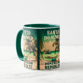 サントドミンゴドミニカレトロ60sヴィンテージ マグカップ (正面左)