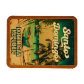 サントドミンゴドミニカ共和国 – レトロ土産 マグネット (横)