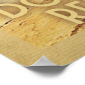 サントドミンゴポスターパームツリーヴィンテージ旅行 ポスター (角)