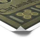 サントドミンゴヴィンテージ旅行広告アートプリントポスター ポスター (角)