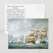 サントドミンゴ1800年代の戦い ポストカード (正面/裏面)