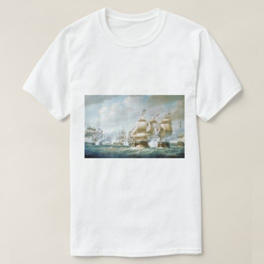 サントドミンゴ1800年代の戦い Tシャツ (デザイン正面)