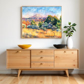 サントビクトワール山 ポスター