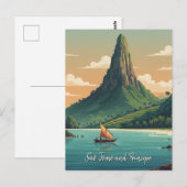 サントメプリンシペの絵葉書 ポストカード (正面/裏面)
