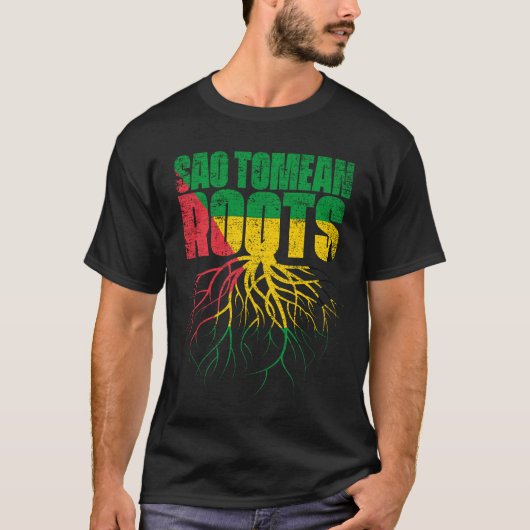 サントメルーツサントメプリンシペ伝統 Tシャツ (正面)