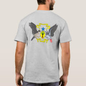 サントメ・プリンシペ国旗の独立 Tシャツ (裏面)