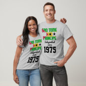 サントメ・プリンシペ国旗の独立 Tシャツ (ユニセックス)