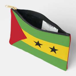 サントメ・プリンシペ国旗 アクセサリーポーチ