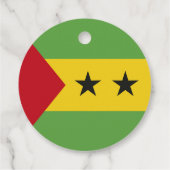 サントメ・プリンシペ国旗 フェイバータグ (裏面)