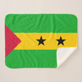 サントメ・プリンシペ（サントメ・プリンシペ）国旗 シェルパブランケット