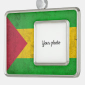 サントメ・プリンシペ シルバープレートフレームオーナメント (左)