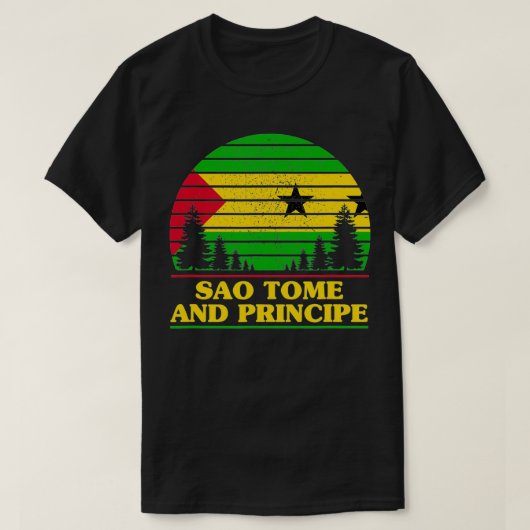 サントメ・プリンシペ Tシャツ (デザイン正面)