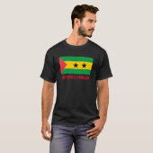 サントメ・e・プリンチペ国旗 tシャツ (正面フル)