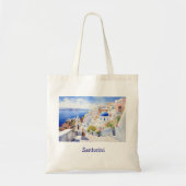 サントリエレガントニギリシャ風光明媚 トートバッグ (正面)
