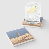 サントリニギリシャSqコースターで景勝地 ストーンコースター (横)