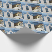 サントリニベルタワーで午後の太陽 ラッピングペーパー (角)