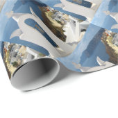 サントリニベルタワーで午後の太陽 ラッピングペーパー (ロールコーナー)