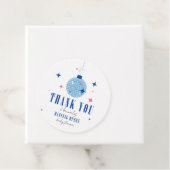 サントリニミュージカルディスコ赤ちゃんシャワー フェイバータグ (インサイチュ)