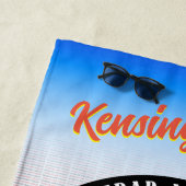 サントリンバゴの島々のお土産 ビーチタオル (インサイチュ)