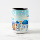 サントリン島 ツートーンマグカップ (中央)