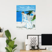 サントリーニのポスター ポスター (ホームオフィス)