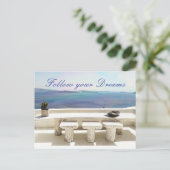 サントリーニのポストカード ポストカード (スタンド正面)