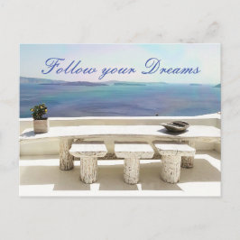 サントリーニのポストカード ポストカード