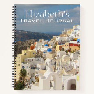 サントリーニの午後の太陽のノート ノートブック