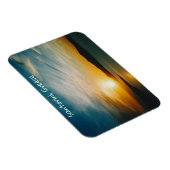 サントリーニの夕日(ギリシャ) マグネット (右側)