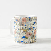 サントリーニの夢 コーヒーマグカップ (正面左)