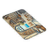 サントリーニの小さなコーヒーショップ マグネット (右側)