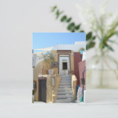 サントリーニの自宅 ポストカード (スタンド正面)