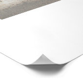 サントリーニの青いドア ポスター (角)