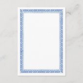 サントリーニアコモデーション結婚ズギリシャのカード エンクロージャーカード (裏面)