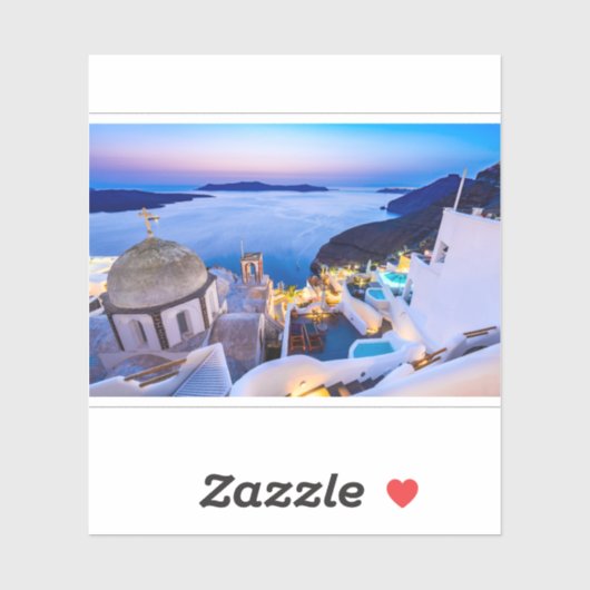 サントリーニオイアギリシャ シール (シート)