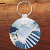 サントリーニオイアステップス，ギリシャ キーホルダー (正面)