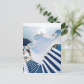 サントリーニオイアステップス，ギリシャ ポストカード (スタンド正面)