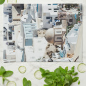 サントリーニキッチンタオルのシーン キッチンタオル (折り畳み)