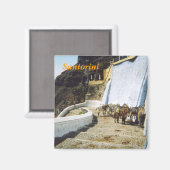 サントリーニキッチンマグネット マグネット (正面/裏面)