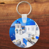 サントリーニキーホルダー キーホルダー (正面)