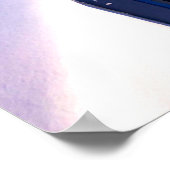 サントリーニギリシャのウォールアート ポスター (角)