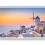 サントリーニギリシャのナイスビュー シール (正面)