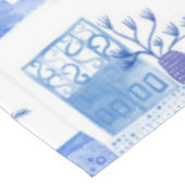 サントリーニギリシャの島の水の色の町並み テーブルクロス (アングル)