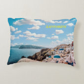 サントリーニギリシャビーチハウス アクセントクッション (裏面)