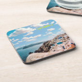 サントリーニギリシャビーチハウス コースター (左側)