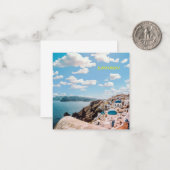 サントリーニギリシャビーチハウス ノートカード (正面/裏面インサイチュ)