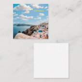 サントリーニギリシャビーチハウス ノートカード (正面/裏面)