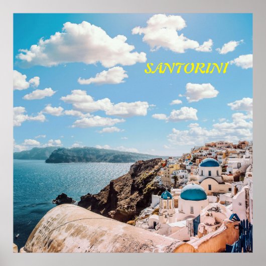 サントリーニギリシャビーチハウス ポスター (正面)