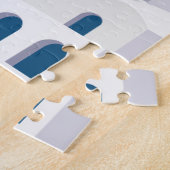 サントリーニギリシャレトロヴィンテージ ジグソーパズル (側面)